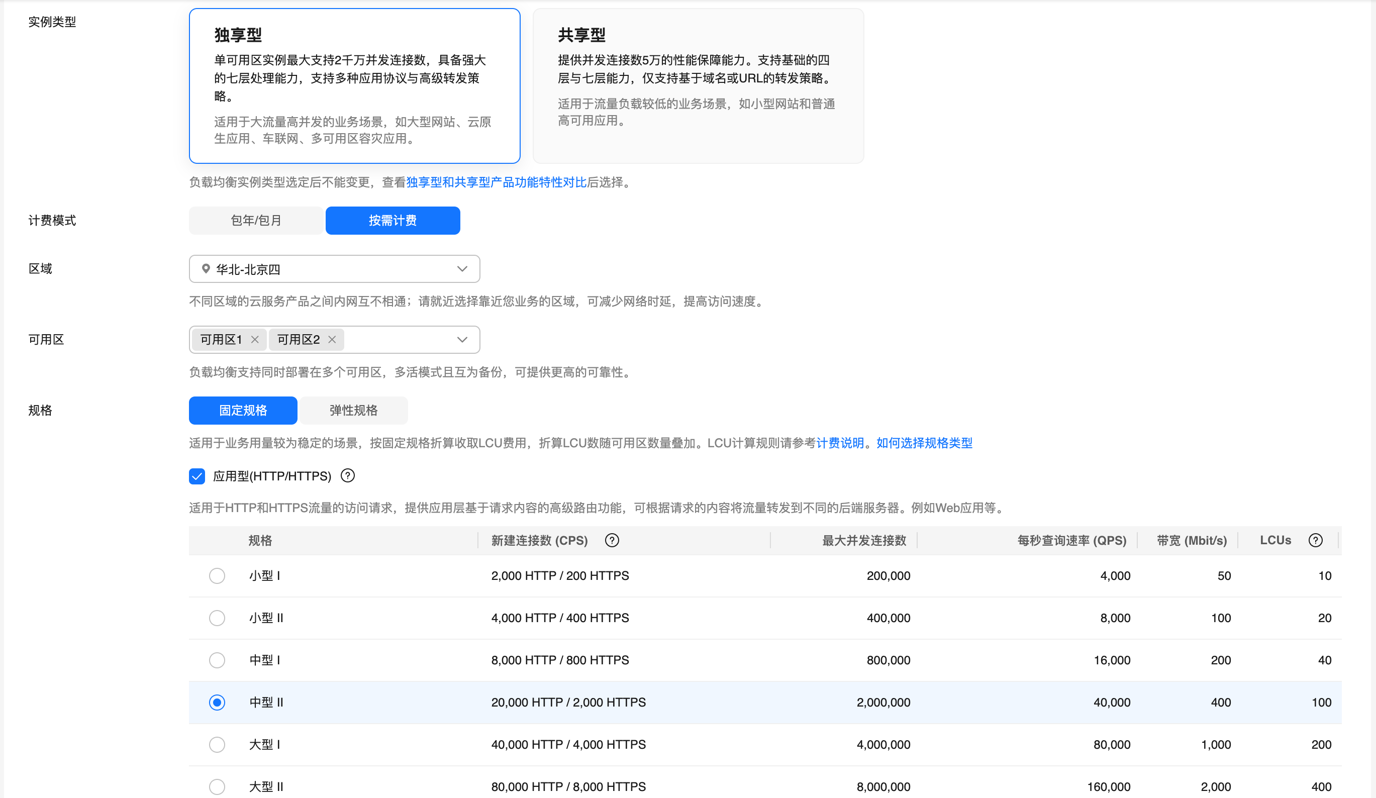 elb规格