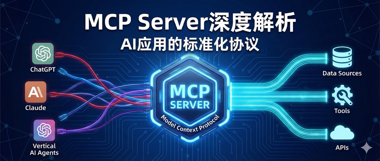 MCP Server深度解析：AI应用的标准化协议